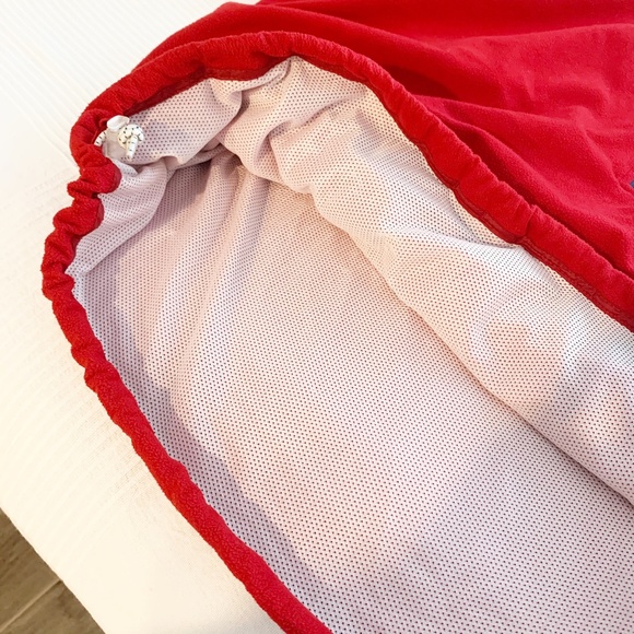 Sperry Top Sider Red 1/4 Zip SweatsHirt Sweater - Picture 7 of 11